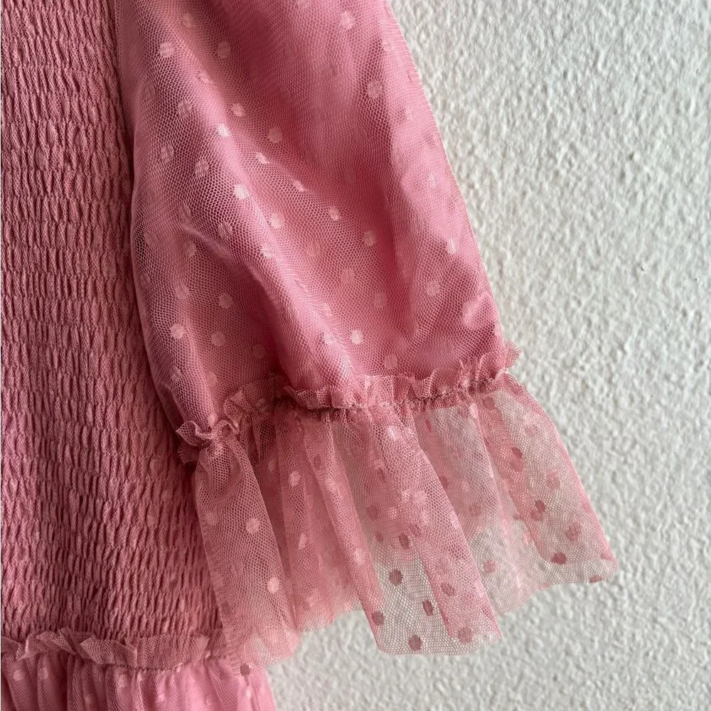 ❤️Tea N Rose Kamala Dusty Blush Dress